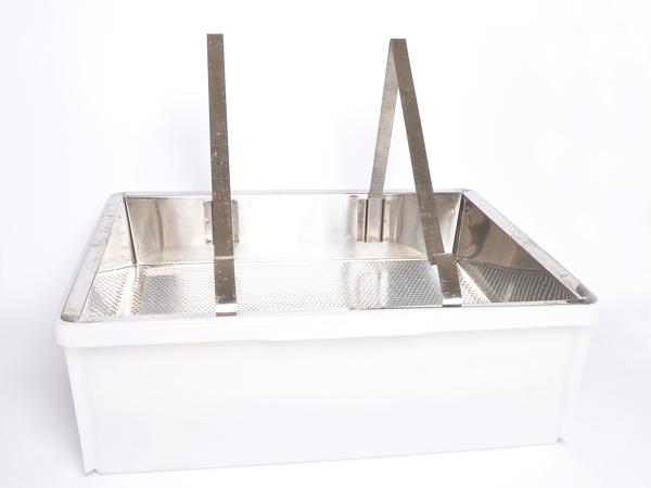 Stainless steel drainer